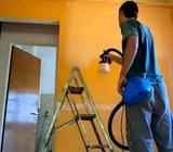 Pintor con compresor