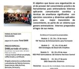 Talleres o Capacitación 2018