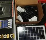Panel Solar Portatil 4 Bombillas