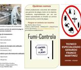 FUMIGACION TODO TIPO DE INSECTOS