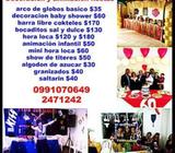 Payasito, algodon, granizados, saltarin $150