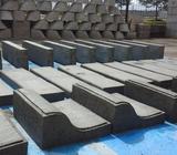 VENTA DE BORDILLOS O CUNETAS DE CEMENTO DE TODAS LAS FIGURAS Y FORMAS