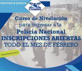 Curso para ingresar a la Policía Nacional