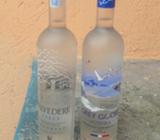 Botellas de Vodka