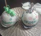 MANZANAS CON CHOCOLATE