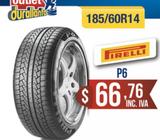 R 185_60R14 PIRELLI P6 DURALLANTA