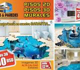 INSTALACION Y VENTA DE MATERIALES PARA PISOS EN 3D