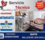 TECNICO ESPECIALISTA EN CALEFONES A GAS YANG E INSTAMATIC TRABAJO 100 GARANTIZADO PARA SU TRANQUILID