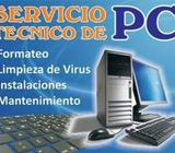 Servicio Tecnico Pc's Laptop