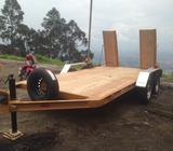 Remolques Para Mini cargadoras