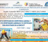CERTIFICACIÓN DE COMPETENCIAS LABORALES EN PREVENCIÓN DE RIESGOS