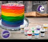 Colorantes Wilton para Tortas a 3,00
