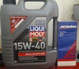 Liquy Moly 2 Galones Y Bujias Sanremo