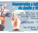CONVIERTA A DIGITAL VHS BETAMAX 8MM MINIDV DIGITAL8 HI8 LP CINTA CASETTE FOTOS SLIDES LASERDISC