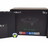 CONVERTIDOR A SMARTTV TX9 CON 2 DE RAM 16 GBS DE MEMORIA, BLUETOOTH, USB
