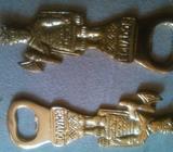 PAR DE DESTAPADORES DE BRONCE