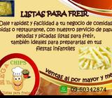 Papas Pelada Y Picada Listas para Freir