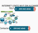 Internet Lento sin Señal Llámanos Inter