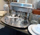 Cubiertería, mantelería, ,tableros de venta