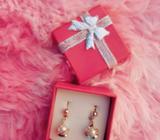 Aretes Laminados en Oro