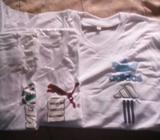 300camisetas Talla Xl Y L Blancs Remate