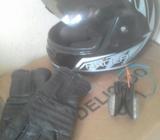 Se Vende Casco Guantes Y Direccionales