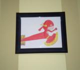 Cuadro Caricatura Flash