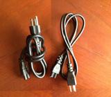 Cables de Corriente para Cargadores de Todo Tipo Cabeza de Raton 4 DOLARES C.Uno