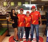 ACTIVACIONES PUBLICITARIAS, PROMOTORES, ARLEQUINES, MIMOS ETC