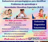 EVALUACIONES PSICOLÓGICAS Y PSICOPEDAGÓGICAS. INFORMES Y CERTIFICADOS PSICOLÓGICOS