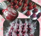 Manzanas acarameladas