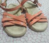 Sandalias Usadas Buen Estado Tall 20