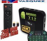 TV BOX TX9 CONVERTIDOR DE SMART TV 2GB DE RAM Y 16GB DE ALMACENAMIENTO