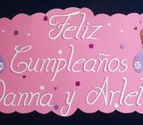 Fomix cartel de cumpleaños princesa sofia