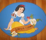 Fomix figura princesa enmarcada