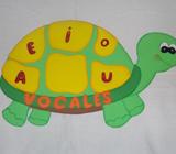 Fomix Tortuga Abecedario Jardin de Niños