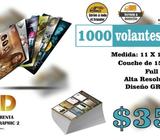 Volantes Flyers Publicidad desde $35