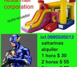 Inflables $ 30 La Hora