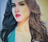 Retratos a Lápices de Colores