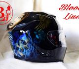 Casco nuevo AEROGRAFIADO