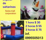 Inflables $ 30 La Hora