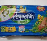 pañales pequeñin etapa 2, 3 y 4 x30 y x60 unidades remate