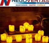 VELAS LED VENTAS POR MENOR Y MAYOR