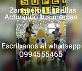 Activando Los Zanqueros Estrellas