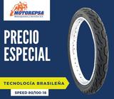 Llanta TECHNIC Speed 80/10018 para MOTO HONDA CG 125, CBX 150/200, YAMAHA YBR