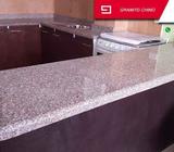 Instalacion Mesones Granito Chino Valles