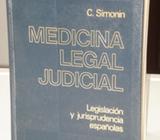 Libro de Medicina Legal Judicial. C. Simonin