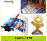 Sintra o PVC impresion en vinil laminado