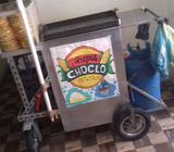 Carrito con Plancha Arepas de Choclo