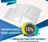 PORTA CREDENCIALES RÍGIDOS HORIZONTALES